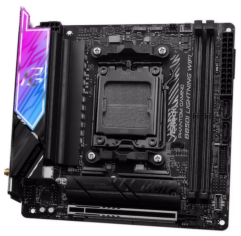 Montaje Placa Base ASRock B850I Lightning WiFi Gaming PC Arturo Soria Informático Arturo Soria - Montaje Placa Base ASRock B850I Lightning WiFi Gaming PC Arturo Soria