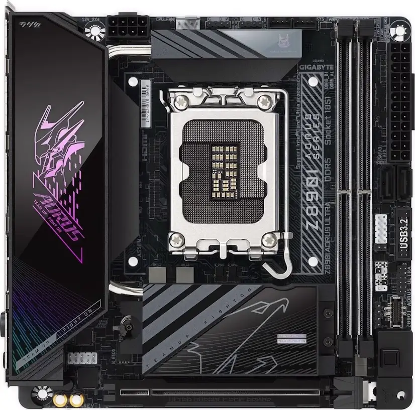 Montaje Placa Base GIGABYTE Z890I AORUS ULTRA Gaming PC Arturo Soria Montaje Placa Base GIGABYTE Z890I AORUS ULTRA Gaming PC Arturo Soria