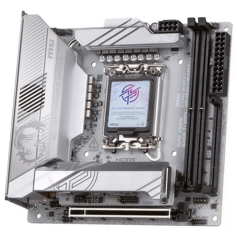 Montaje Placa Base MSI MPG Z890I EDGE TI WIFI Gaming PC Arturo Soria Montaje Placa Base MSI MPG Z890I EDGE TI WIFI Gaming PC Arturo Soria
