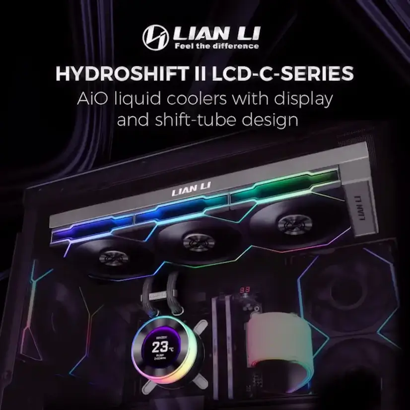 Montaje Refrigeración Líquida LIAN LI Hydroshift II LCD Gaming PC Arturo Soria Montaje Refrigeración Líquida LIAN LI Hydroshift II LCD Gaming PC Arturo Soria